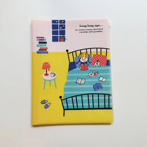 Office supplies document folder with pockets