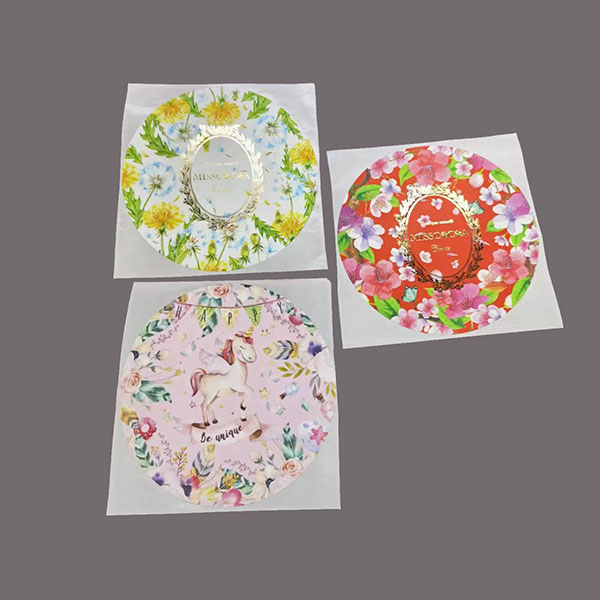 Fancy printed private label for cookies packaging