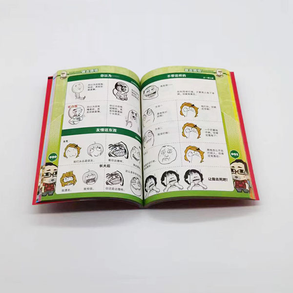 Custom children comic paperback book printing