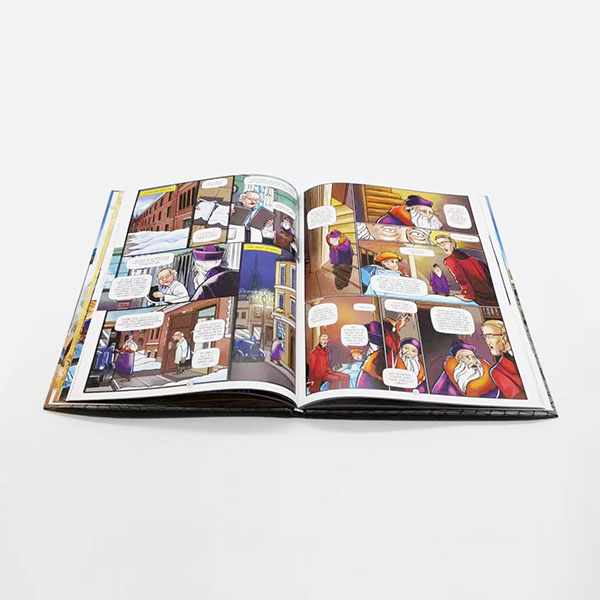 OEM foreign sewing binding hardcover book printing