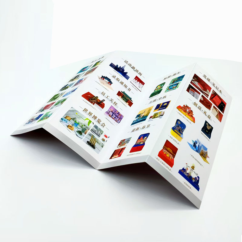 Custom Printed Folding Brochures Instruction Manuals